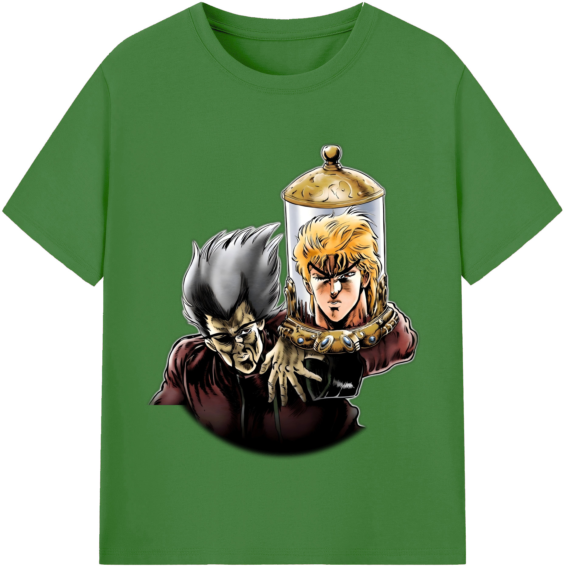 （画像用） ジョジョの奇妙な冒険 ディオ?ブランドー JoJo's Bizarre Adventure Dio Brando レディースカジュアルプリントTシャツ（綿100％）